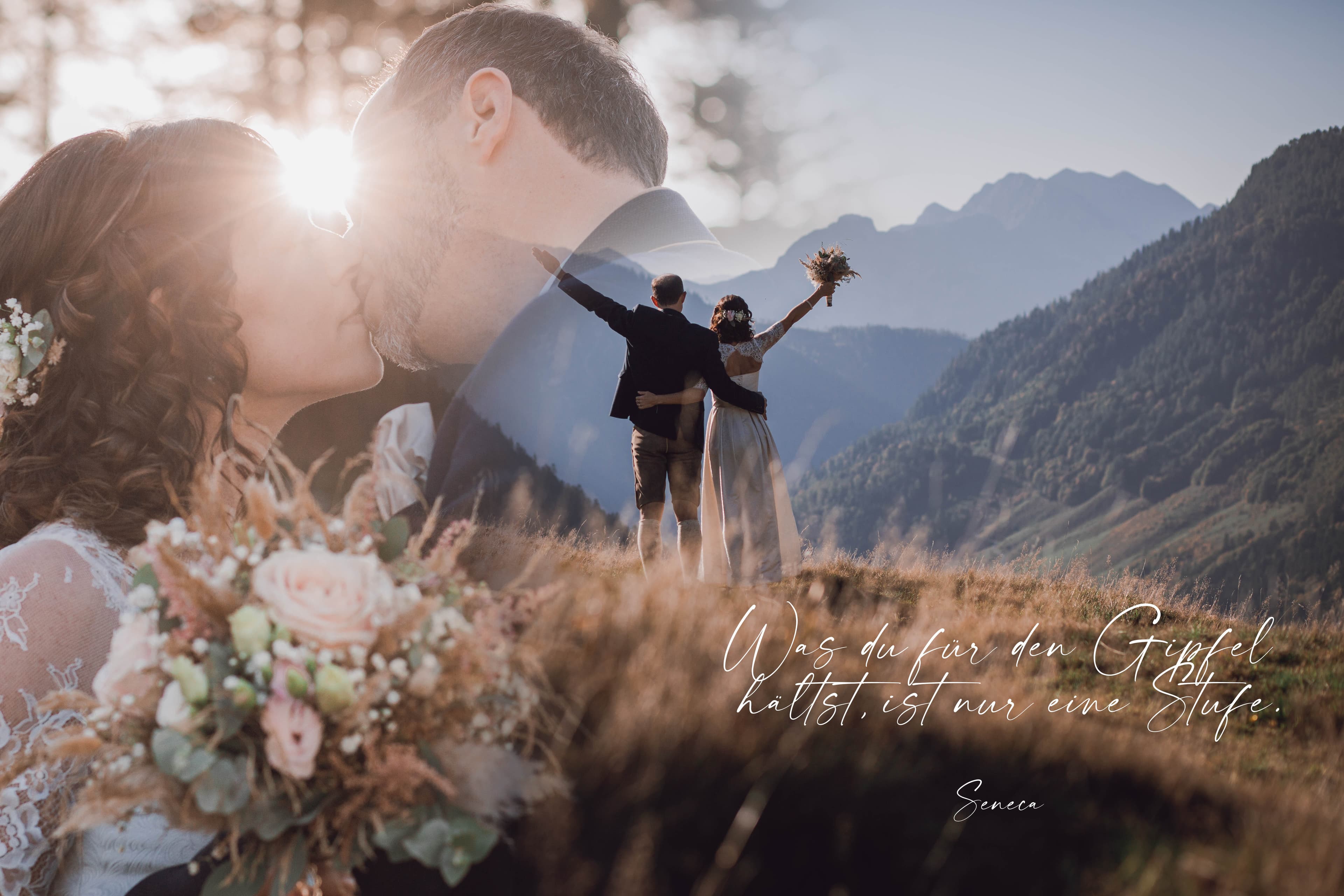 Eure Poschn-Hütte-Hochzeit in natürlichen Bildern festgehalten